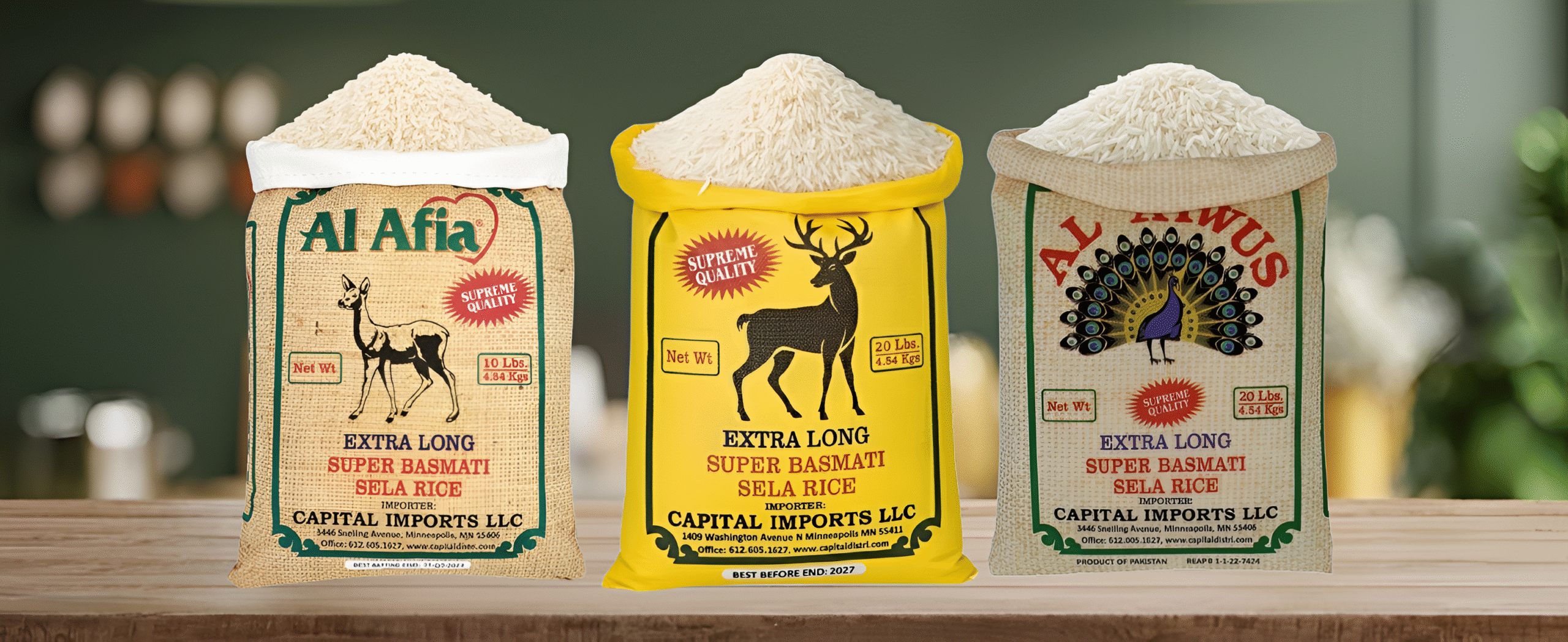 Discover benefits of Basmati Sella (Parboiled) Rice and top brands Al Afia, Al Ghazal & Al Tawus in USA